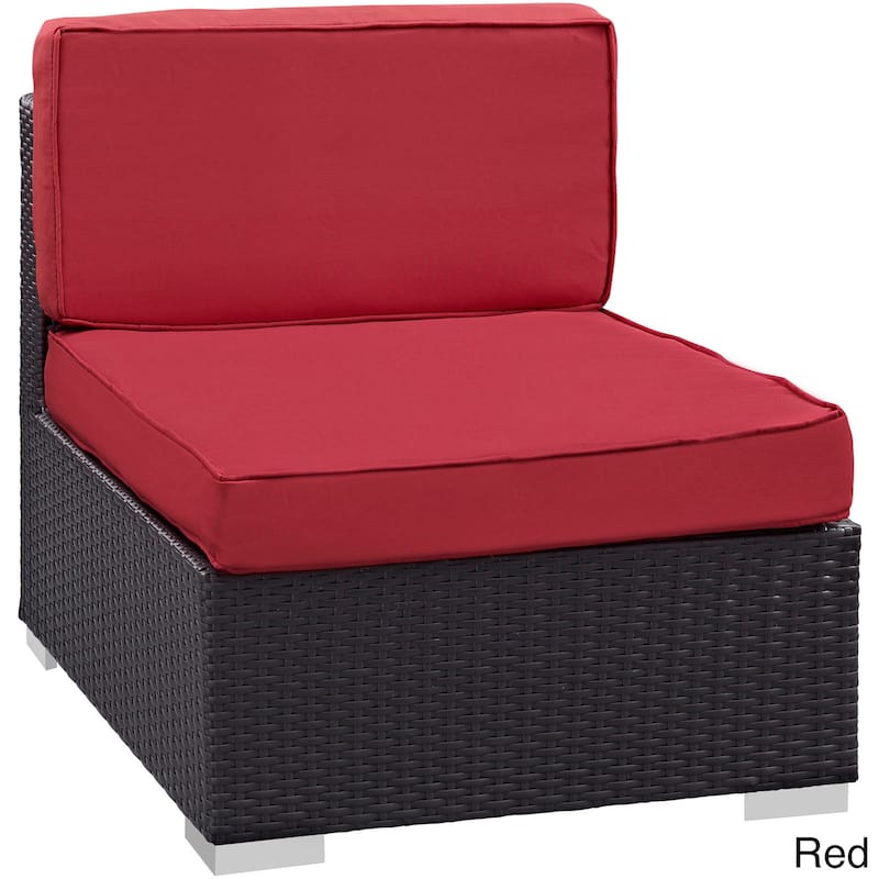 Modway 'Gather' Armless Chair Outdoor Patio (Set of Two)