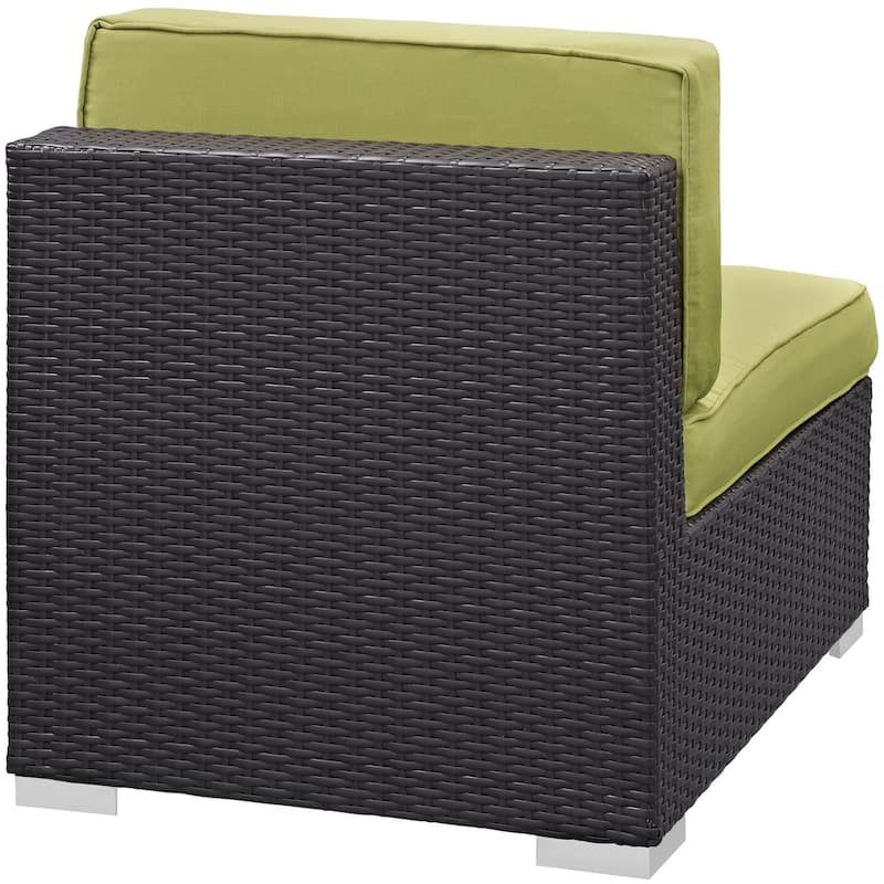 Modway 'Gather' Armless Chair Outdoor Patio (Set of Two)