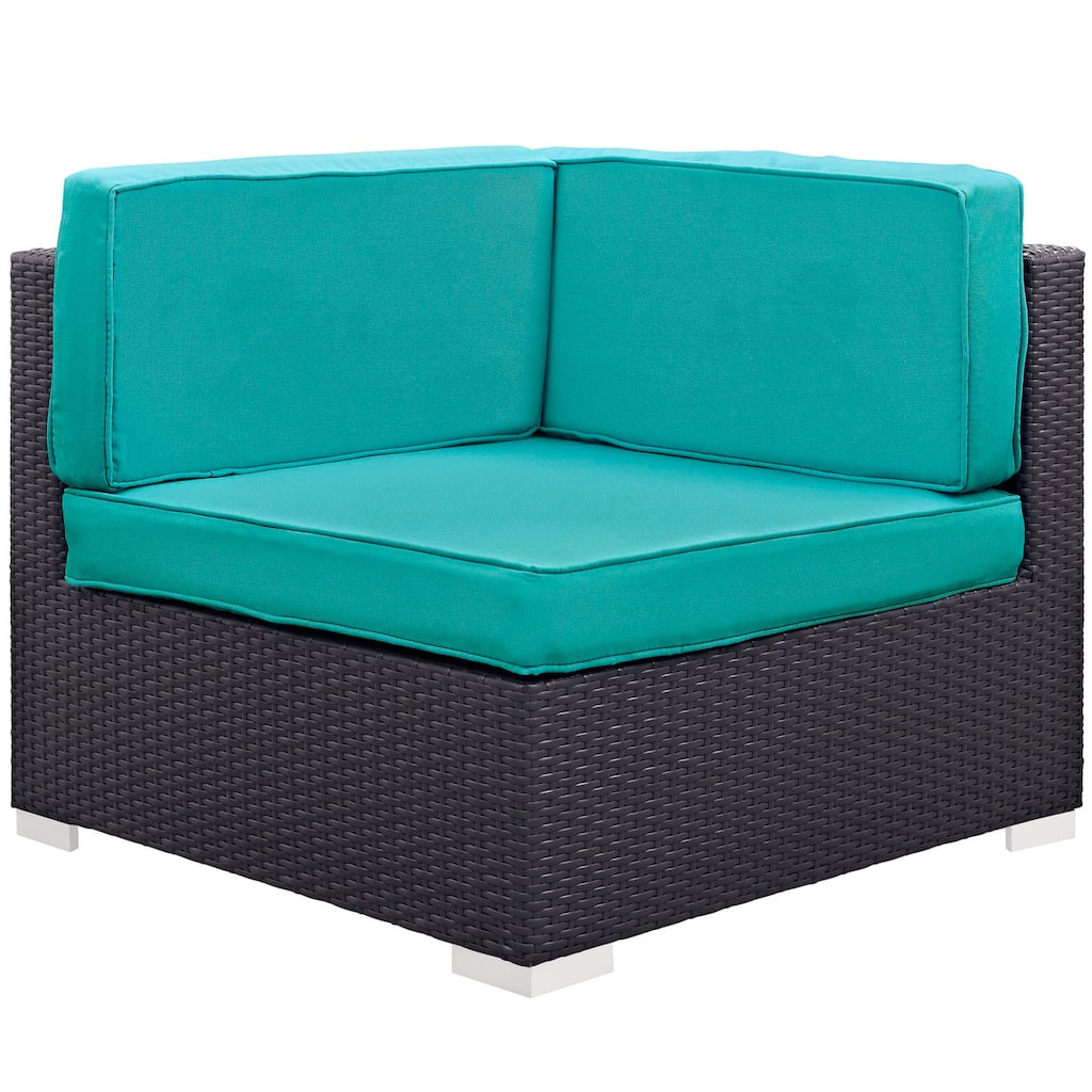 Modway 'Gather' Corner Sectional Outdoor Patio (Set of Two)