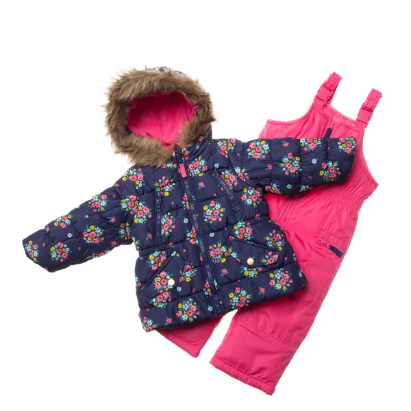 london fog baby girl snowsuit