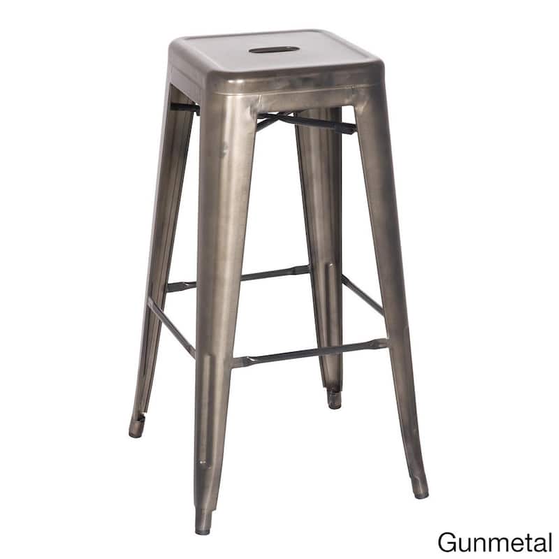 Carbon Loft Fowler Metal Backless Counter Stool (Set of 4)