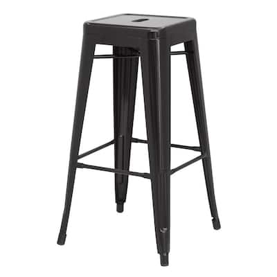 Carbon Loft Fowler Metal Backless Counter Stool (Set of 4)