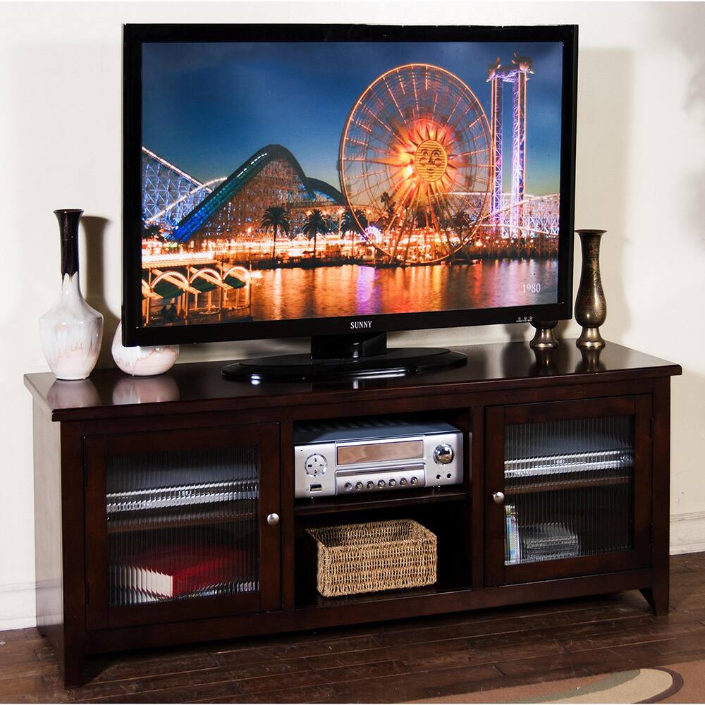 Sunny Designs Cappuccino 62-inch TV Console