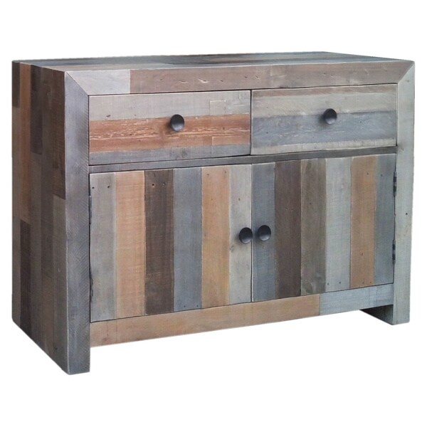Aurelle Home Distressed Vintage Small Sideboard