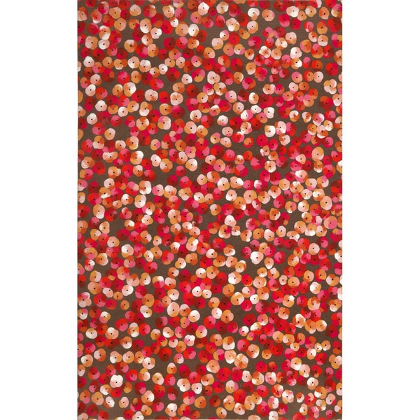 Delicate Flower Outdoor Rug (2 x 3)