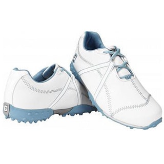 blue footjoy golf shoes
