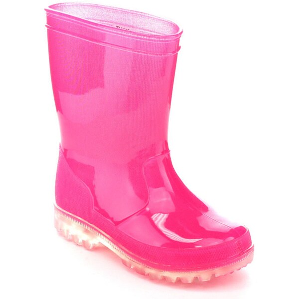 Shop JELLY BEANS LIGHTSION Toddlers Lighted Solid Color Rain Boots ...