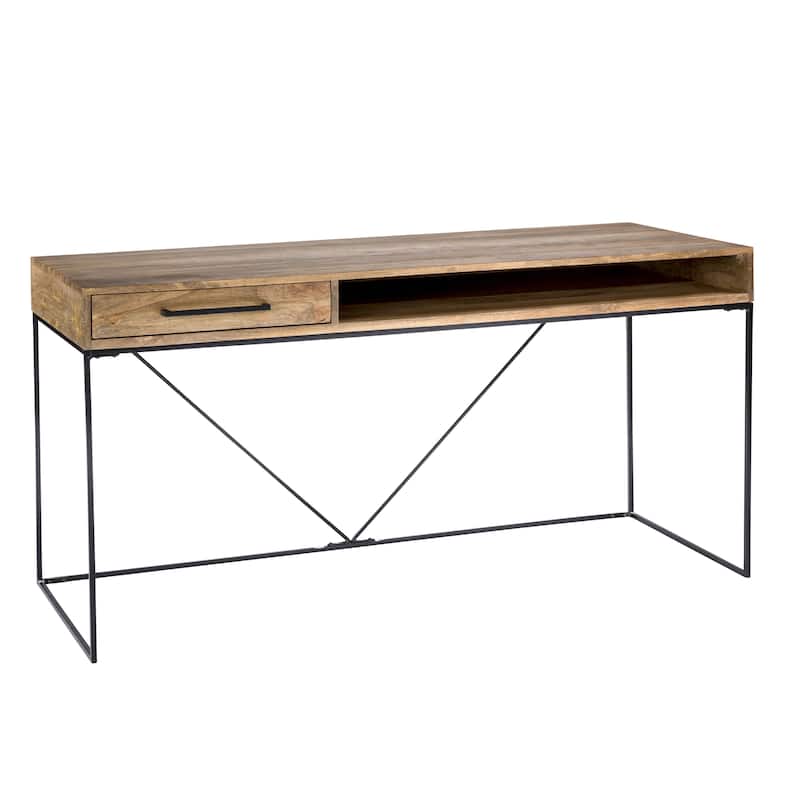 Aurelle Home Carlisle Farmhouse Wood Desk