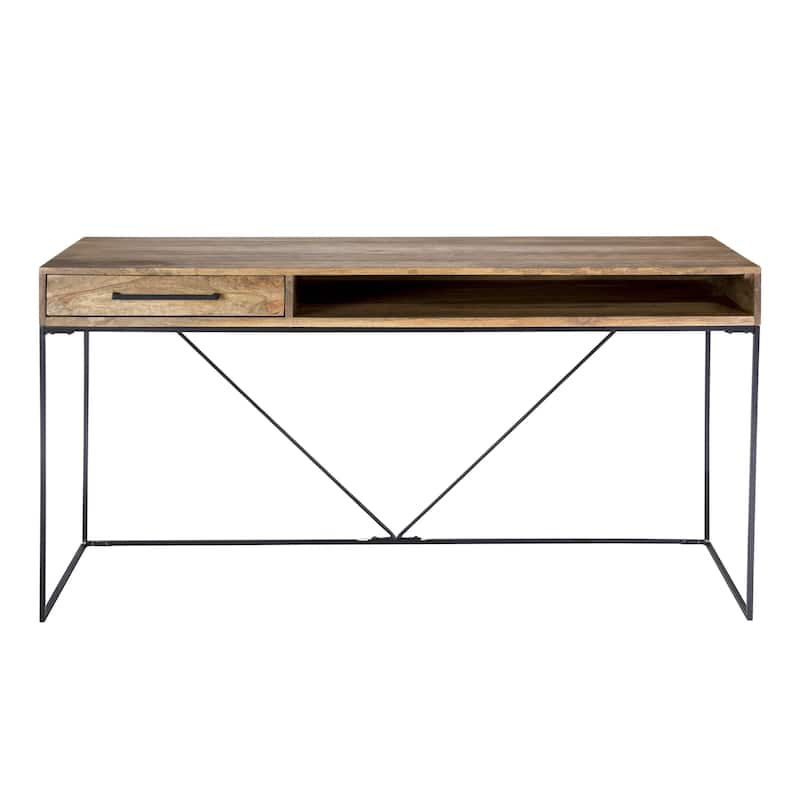 Aurelle Home Carlisle Farmhouse Wood Desk