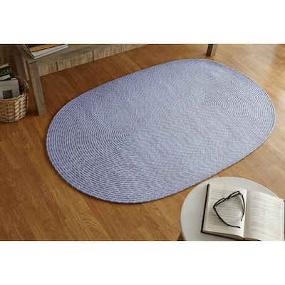 Better Trends Sunsplash Braided Indoor/ Outdoor Area Rug