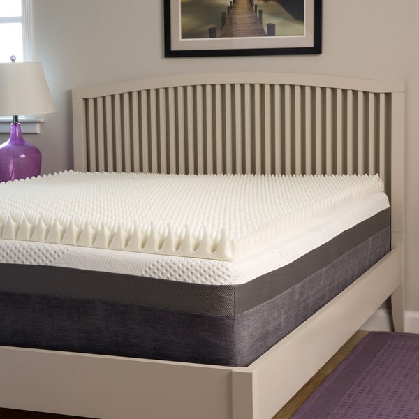 Slumber Solutions Highloft Cool 3-inch Memory Foam Mattress Topper - On  Sale - Bed Bath & Beyond - 4796651