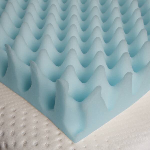 Slumber Perfect Highloft Supreme 3inch Convoluted Gel Memory Foam