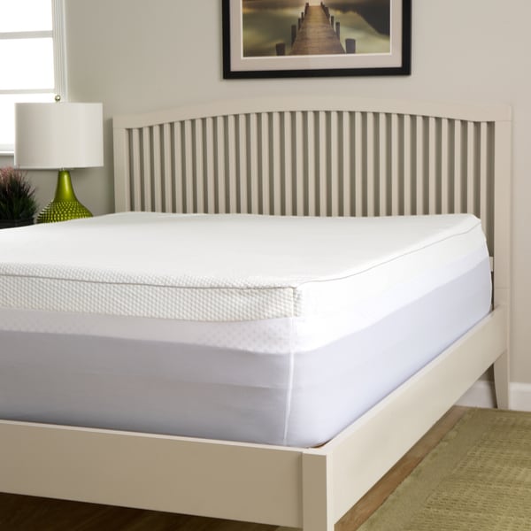 Slumber Perfect 4-inch Gel Memory Foam Topper with Waterproof Cover. Opens flyout.