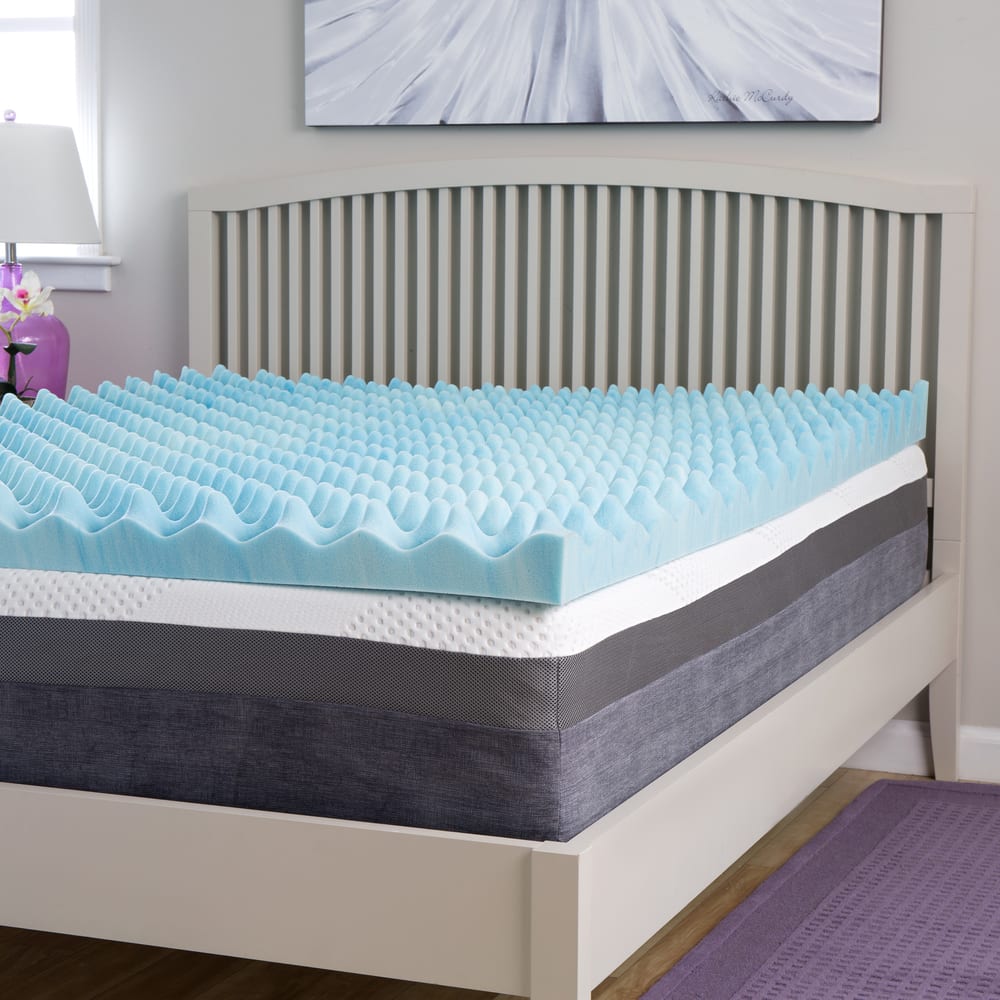 Slumber Perfect Big Bump 4-inch Gel Memory Foam Topper