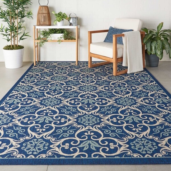 Nourison Caribbean Indoor/ Outdoor Area Rug - 5'3 x 7'5