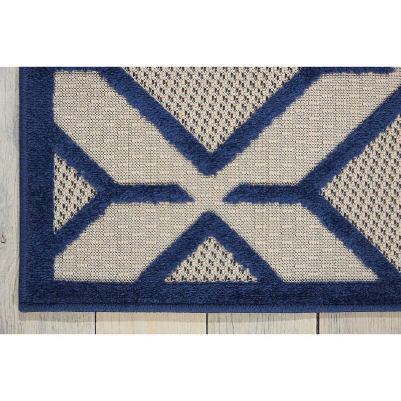 Nourison Aloha Geometric Indoor/Outdoor Area Rug