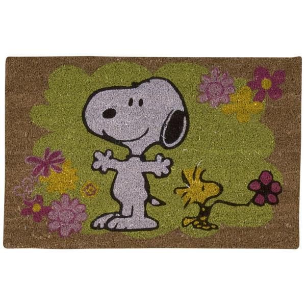 Peanuts by Nourison Multicolor Door Mat (1'6 x 2'4) Free