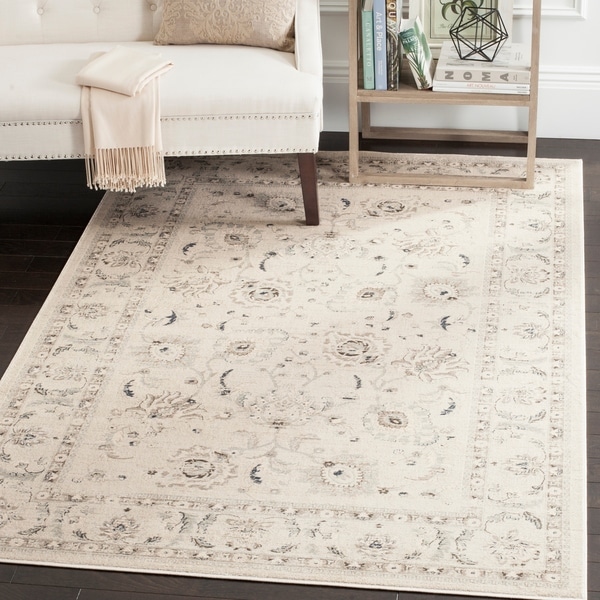 Safavieh Vintage Oriental Light Grey/ Ivory Distressed Rug - 8' x 11'