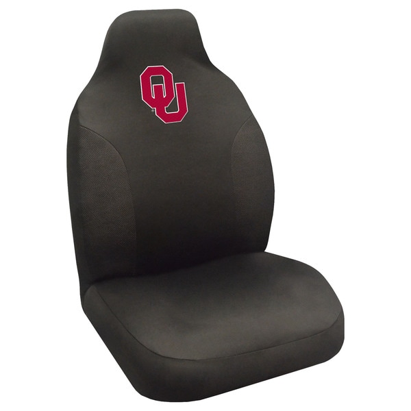 Fanmats Oklahoma Sooners Collegiate Black Seat Cover