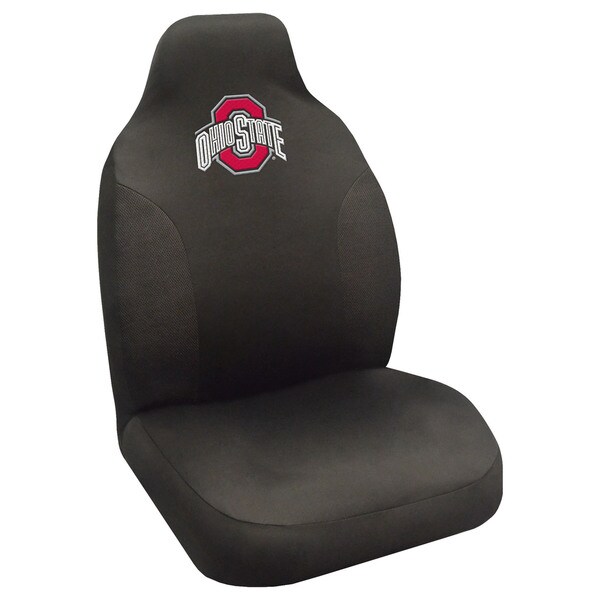 Fanmats Ohio State Buckeyes Collegiate Black Seat Cover
