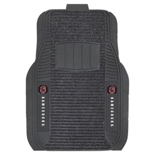 Fanmats South Carolina Gamecocks Vinyl Deluxe Floor Mat Set