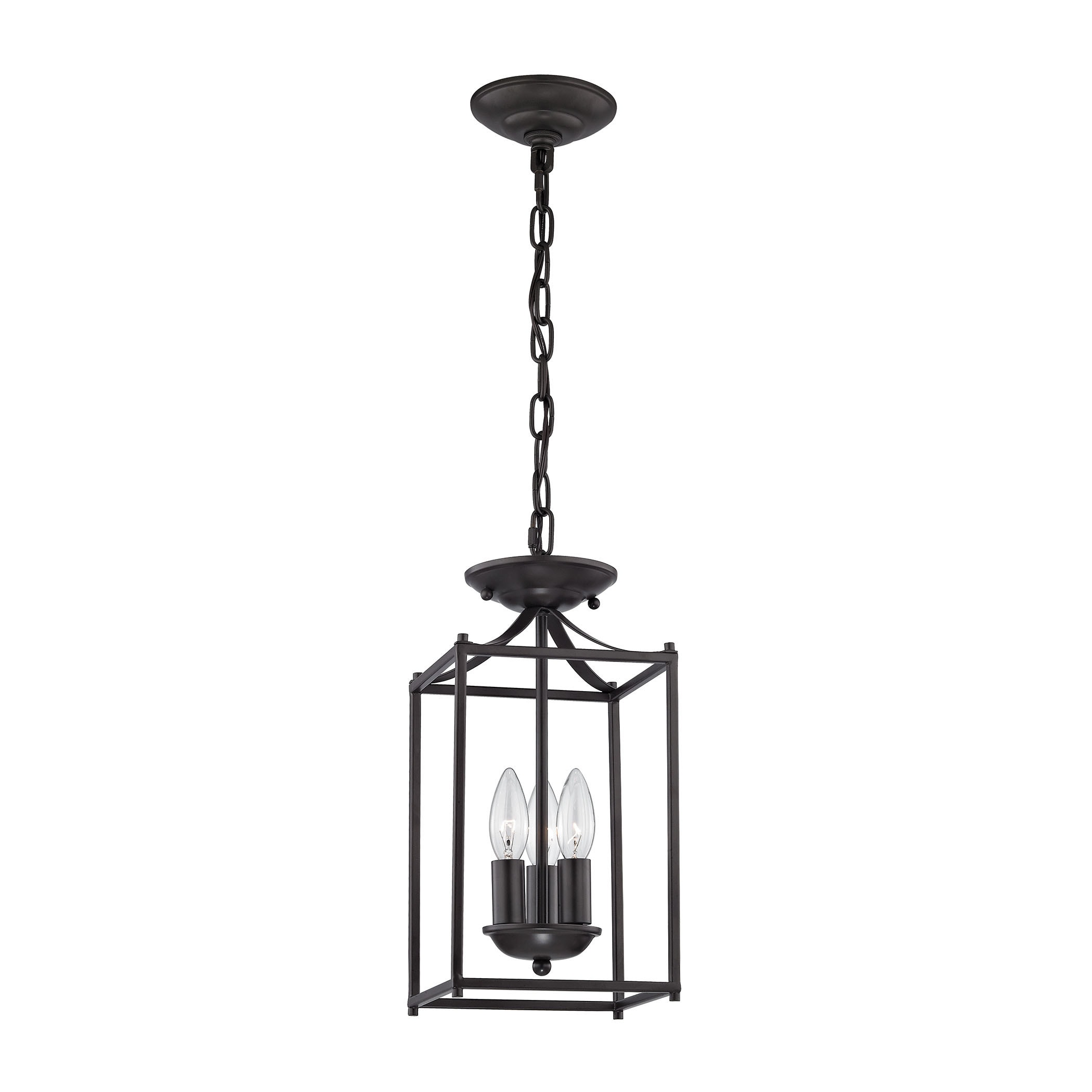 Cornerstone Foyer Collection 3 Light Pendant In Oil Rubbed Bronze Cornerstone Foyer Collection 3 Light Pendant In Oil Rubbed Bronze