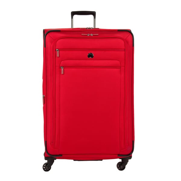 delsey red luggage