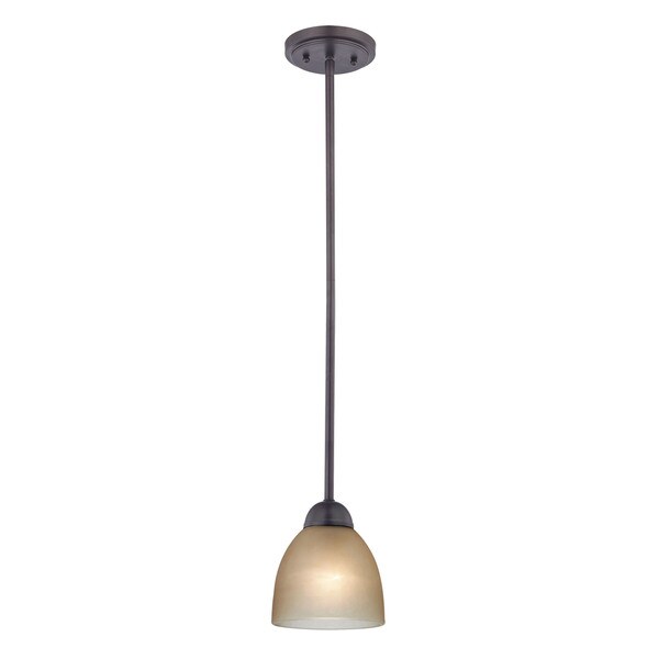Cornerstone Kingston 1 Light Mini Pendant In Oil Rubbed Bronze Free