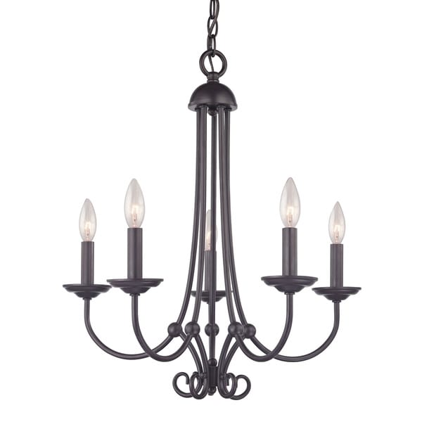 Cornerstone Williamsport 5 Light Chandelier In Oil Rubbed Cornerstone Williamsport 5 Light Chandelier In Oil Rubbed Bronze