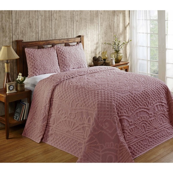 Trevor Chenille 3-piece Bedspread Set by Better Trends
