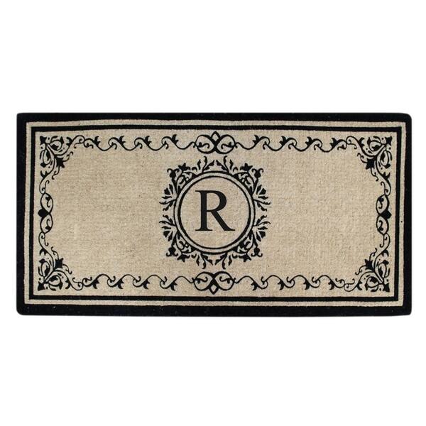 Shop Coco Fibre Extra Thick Double Doormat Monogrammed 2 X 4 9