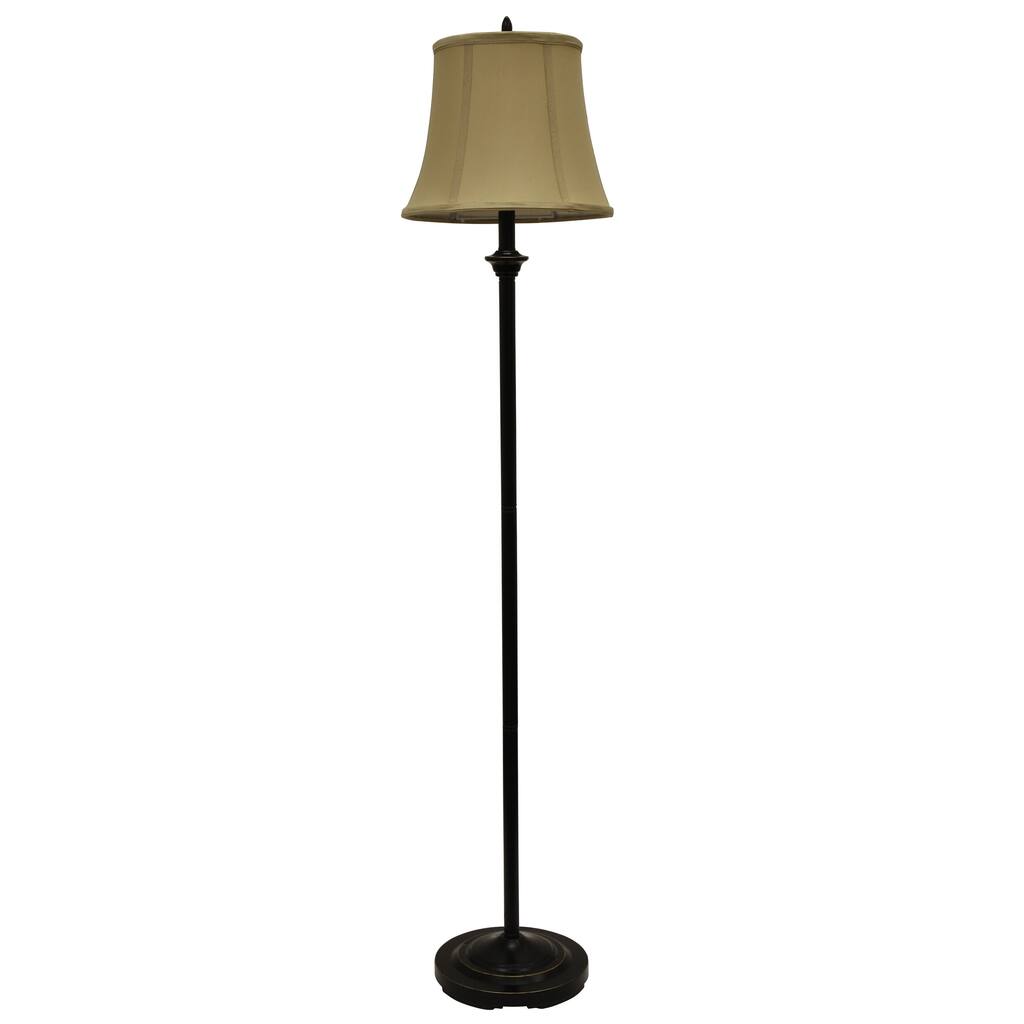 Black and Gold Floor Lamp