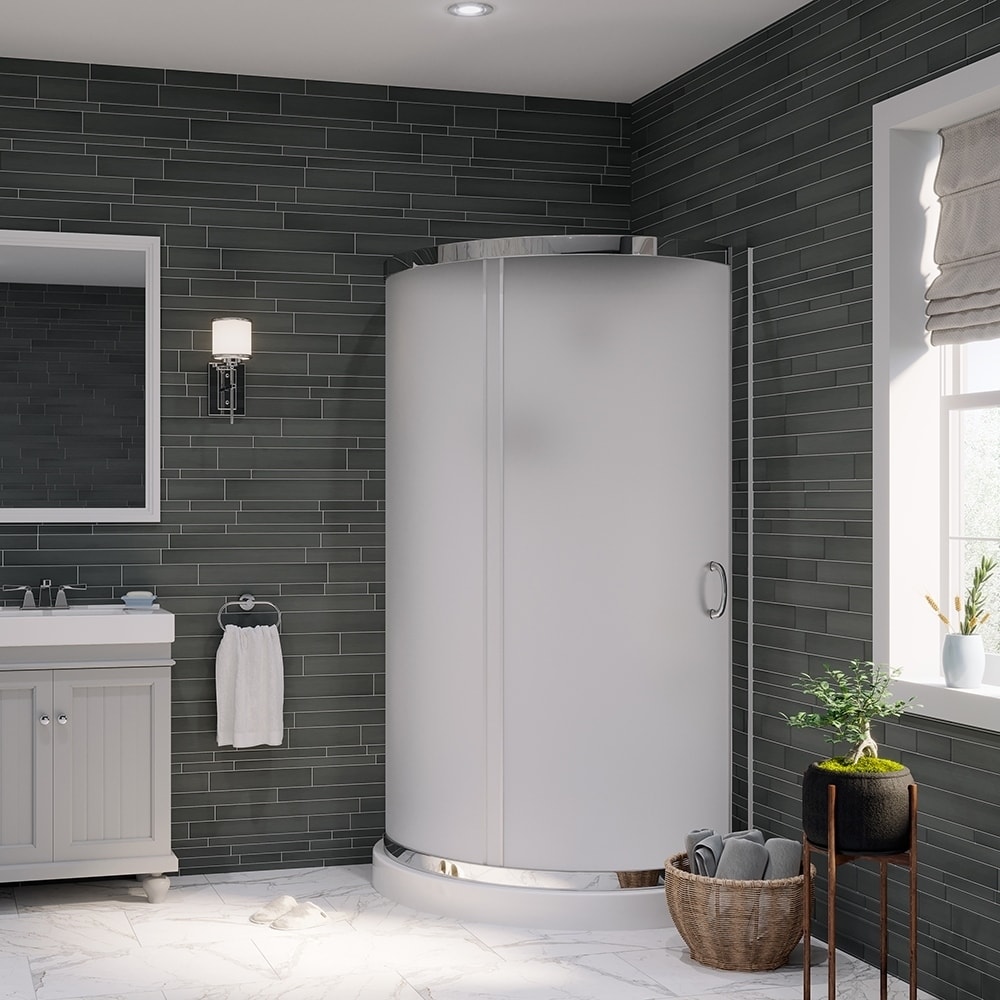 Shop Ove Decors Breeze 36 Inch Shower Enclosure Kit With Paris