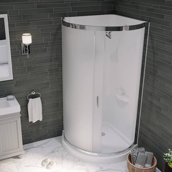 Shop Ove Decors Breeze 36 Inch Shower Enclosure Kit With Paris