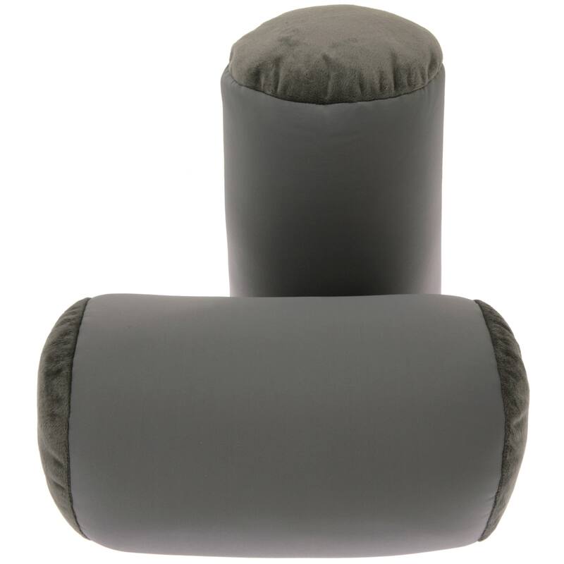 Mooshi Squishy Microbead Throw Pillow - Grey