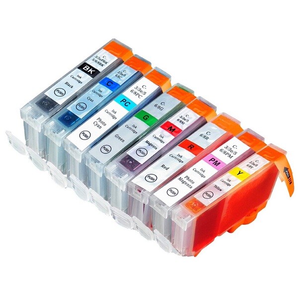 Compatible for PGI 550XL PGBK CLI 551XL (7 Pack, 3PGBK, Black,Cyan,Magenta,Yellow) Ink Cartridge