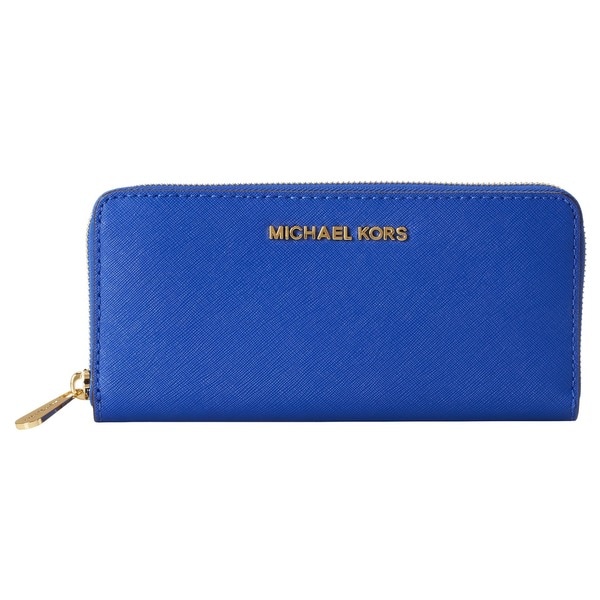 michael kors electric blue wallet