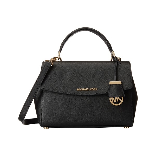 Michael Kors Ava Small Top Handle Black Satchel Handbag Free Michael Kors Ava Small Top Handle Black Satchel Handbag