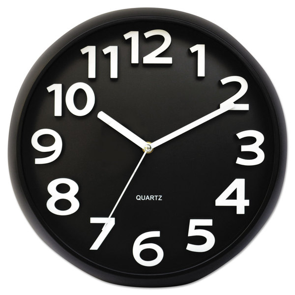 Universal Black Round Wall Clock - Free Shipping On Orders Over $45 ...