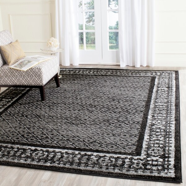 Safavieh Adirondack Vintage Black/ Silver Rug - 8' x 10'