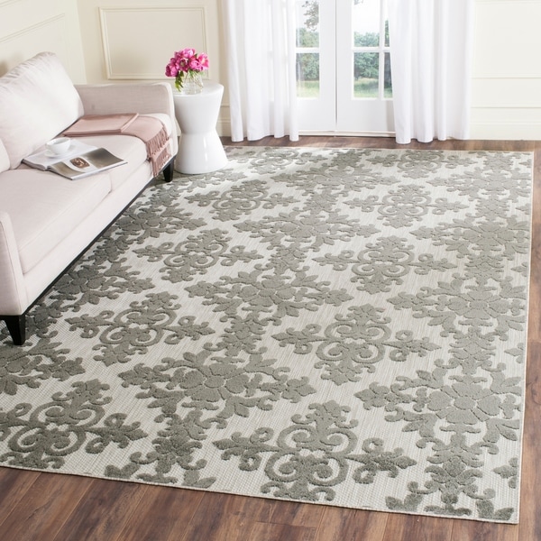 Safavieh Cottage Cream/ Grey Rug - 8' x 11'2