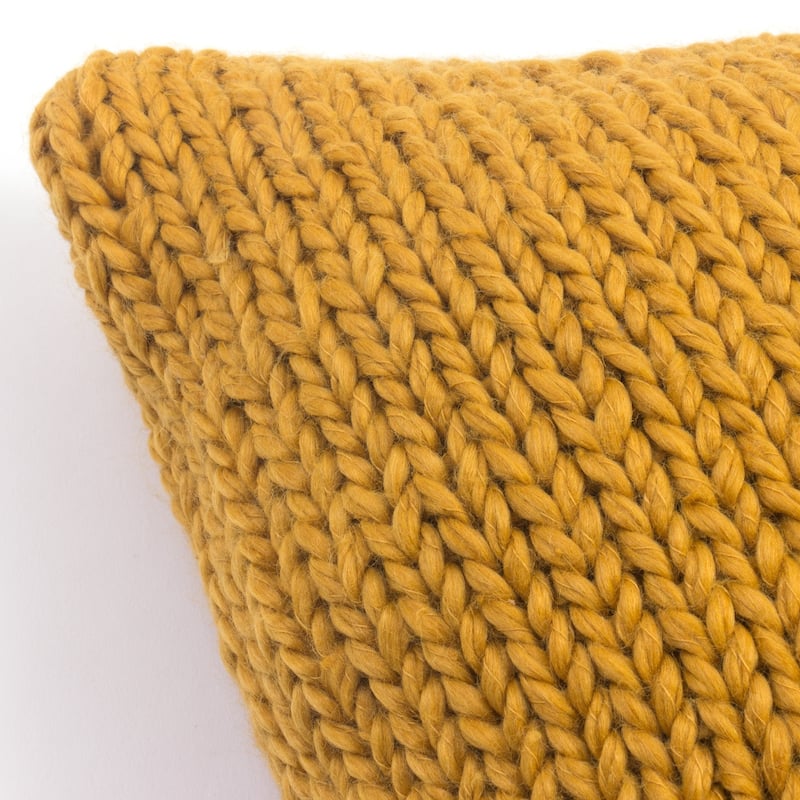 Raphael Knit Decorative 20-inch Throw Pillow