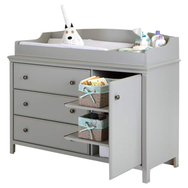 Shop South Shore Cotton Candy Changing Table With Removable