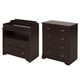 preview thumbnail 3 of 8, South Shore Fundy Tide Changing Table and 4-drawer Chest