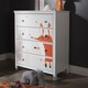 preview thumbnail 2 of 3, South Shore Cotton Candy 4-drawer Chest with Fox Ottograff