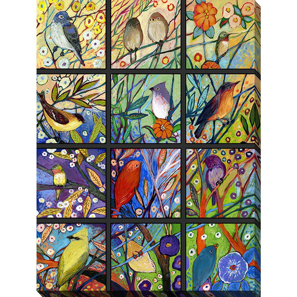 Jennifer Lommers '13 Birds' Giclee Print Canvas Wall Art