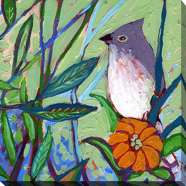 Shop Jennifer Lommers 'Bird XIV' Giclee Print Canvas Wall Art - Free ...