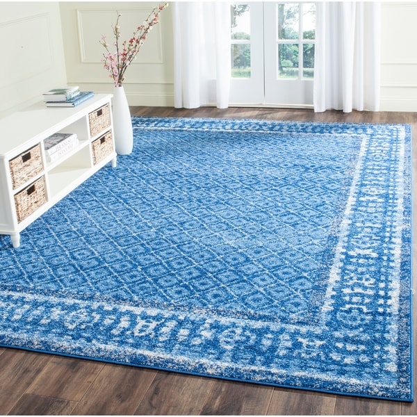 Safavieh Adirondack Vintage Light Blue/ Dark Blue Rug - 9' x 12'