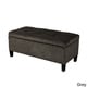preview thumbnail 3 of 11, Adeco Tufted Fabric Lift Top Storage Bench