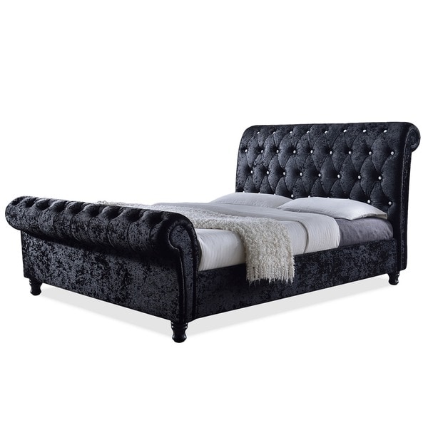 Traditional Fabric Platform Bed by Baxton Studio On Sale Bed